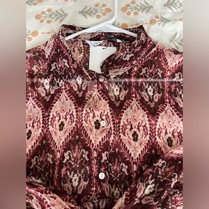 Brand new boho chic Zara blouse